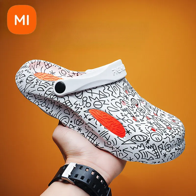 Xiaomi-Sandales légères unisexes pour hommes, chaussures de plage d\'été, tongs de plage, respirantes, douces, astronomiques