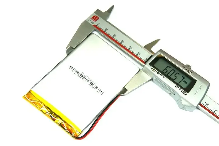 Alppie PDA tablet pintar 3.7V, ponsel kapasitas besar baterai lithium polimer 406090426190