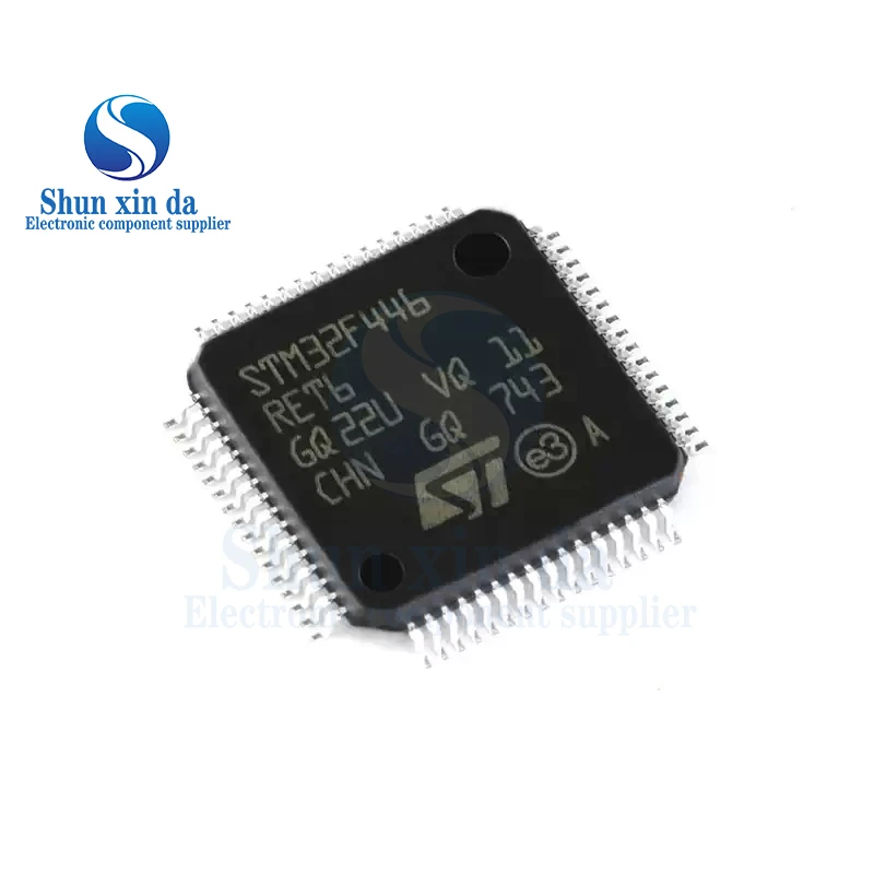 2 SZT. STM32F446RET6 LQFP-64 STM32F446 ARM Cortex-M4 32-bitowy MCU+FPU 512kB Flash 128+4KB RAM SMD Mikrokontroler IC