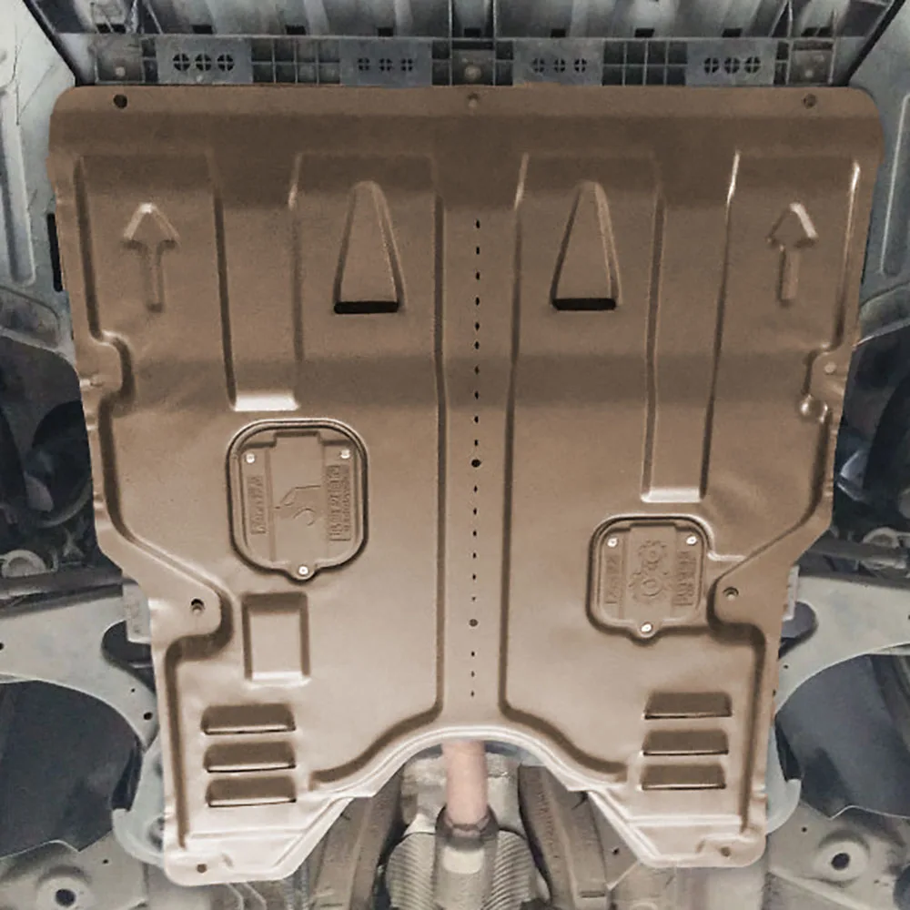 Auto Accessoires Zwart Onder Motor Guard Spatbord Board Splash Shield Modder Spatbord Plaat Panel Voor Chery Arrizo 7 2013-2017 1.6L