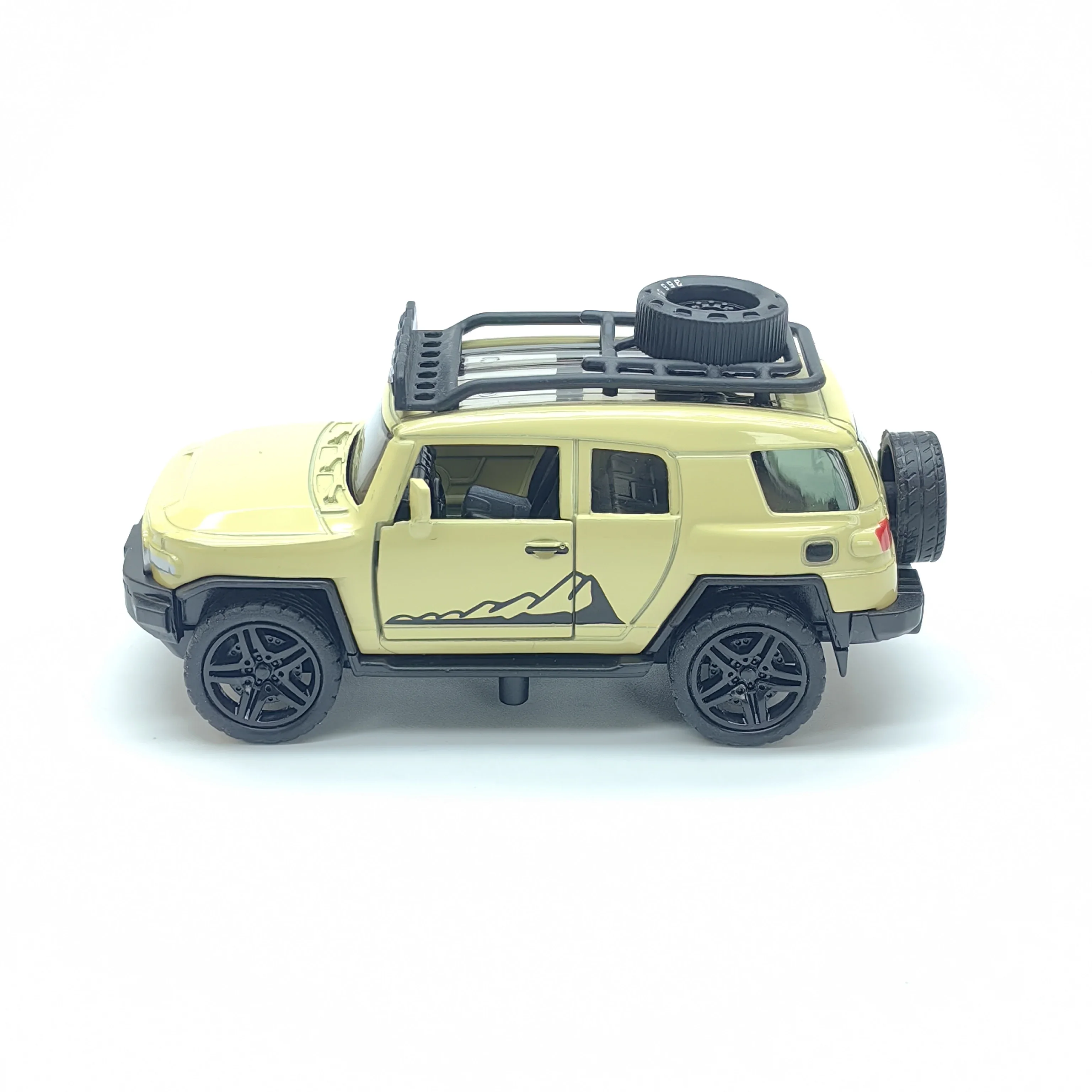 Kinderen Legering Racewagen Model Pullback Off-Road Speelgoed Auto Jongens Deur Kan Worden Geopend Inertie Voertuig Nieuw Speelgoed