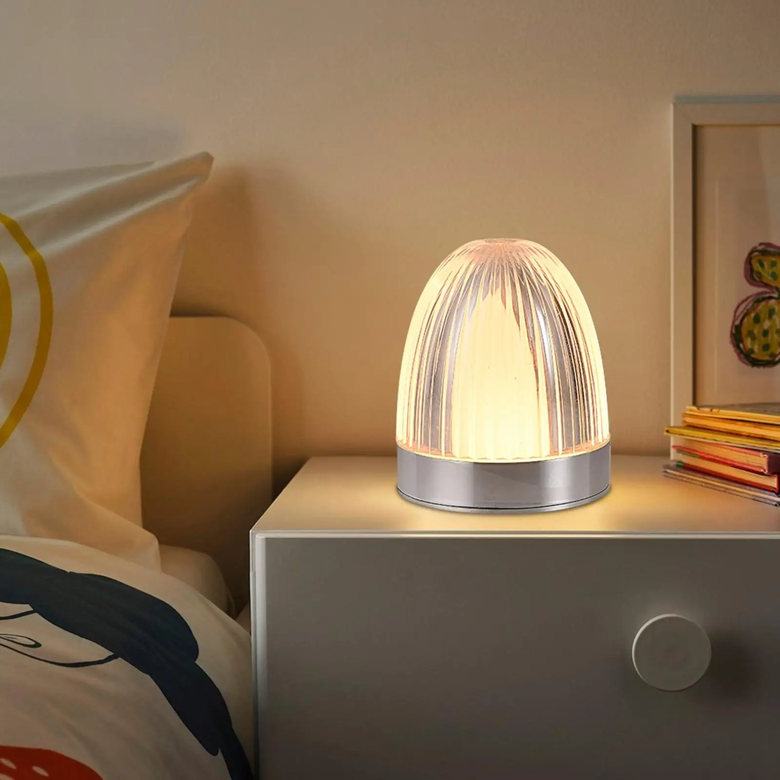 

Acrylic Group App Control Dome Night Light with Timer Table Lamp for Nursery