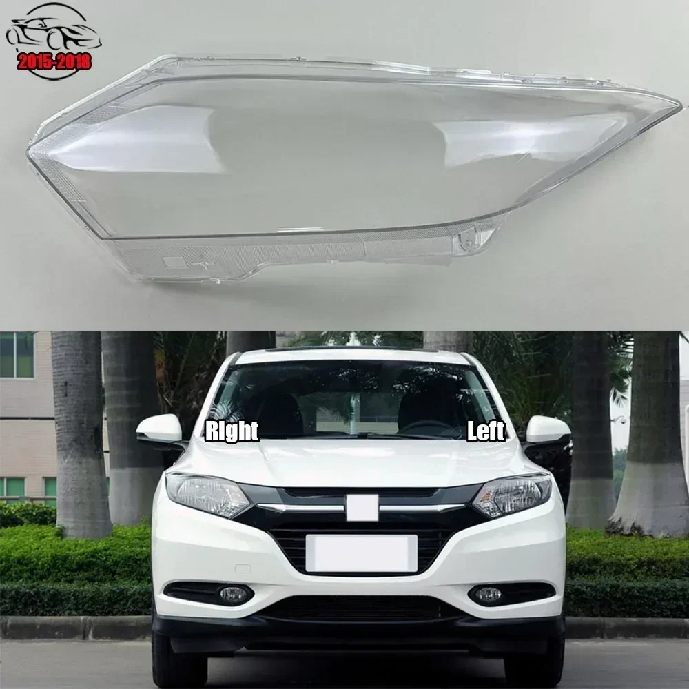 

For Honda Vezel 2015-2018 Halogen Headlamp Cover Transparent Headlight Shell Lens Plexiglass Replace Original Lampshade