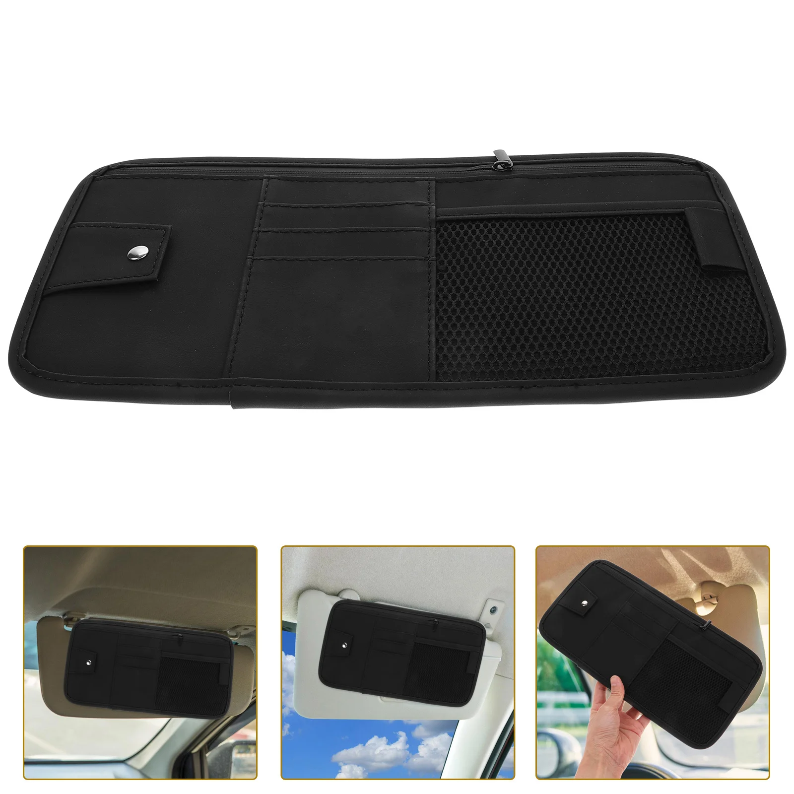 

Glasses Clip Storage Car Visor Organizer Case Organiser Document Automotive Interior Accessories Automatic