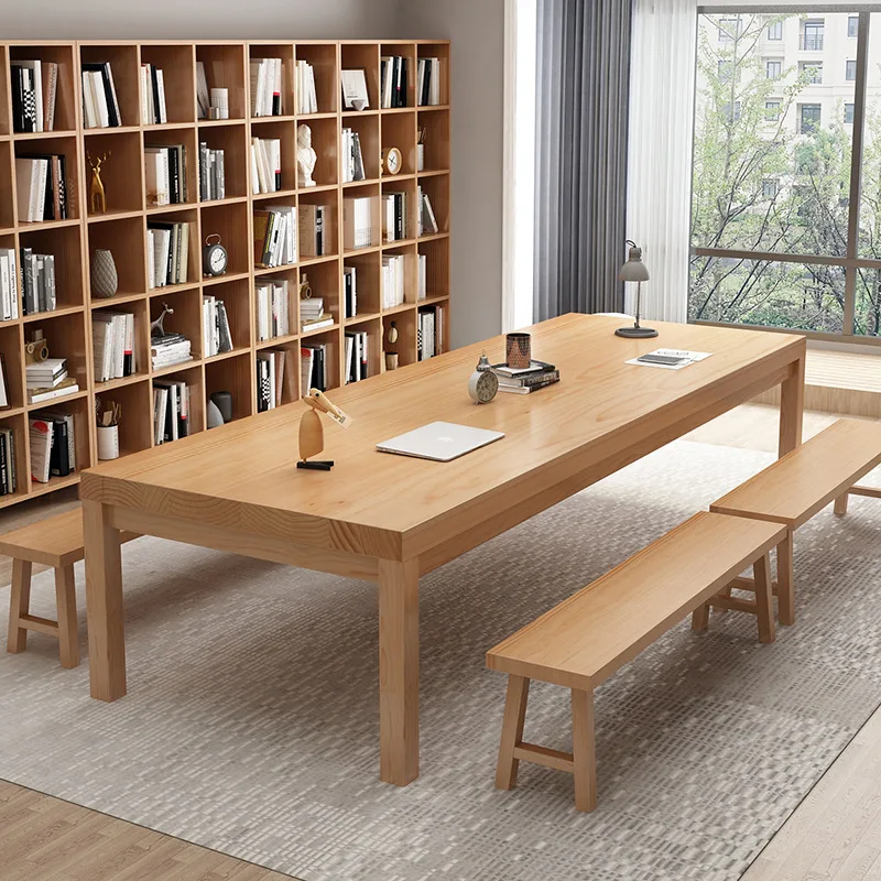 

chair combination conference table large desk workbench tea table study computer desk office long table