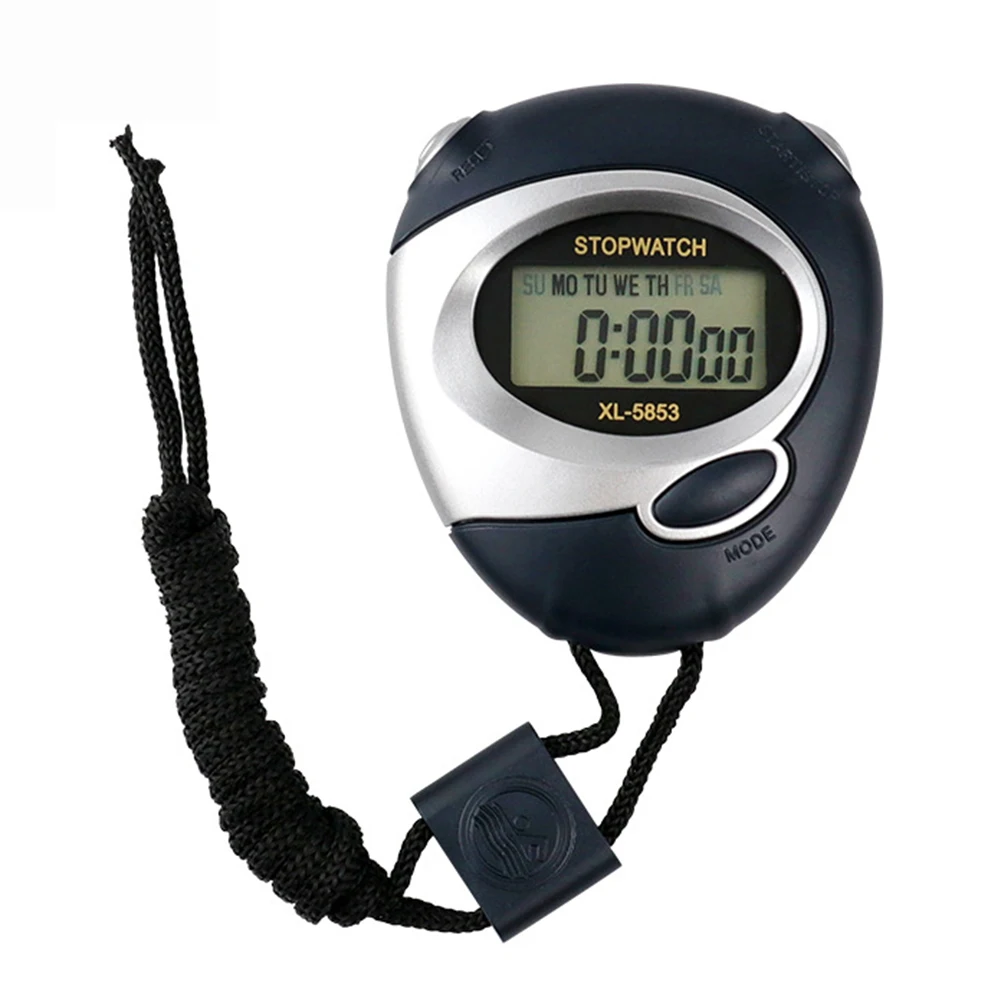 

Электронный секундомер, портативный спортивный фитнес-тренировочный студенческий электронный таймер, электронный секундомер, бытовая электроника