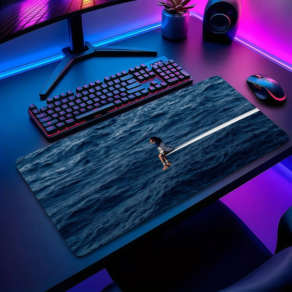 Singer SZA Solana Imani Rowe Mouse Pad Large Non-slip Lockedge Desktop Computer Desk Mat Keyboard MousePad Office Gamer Student