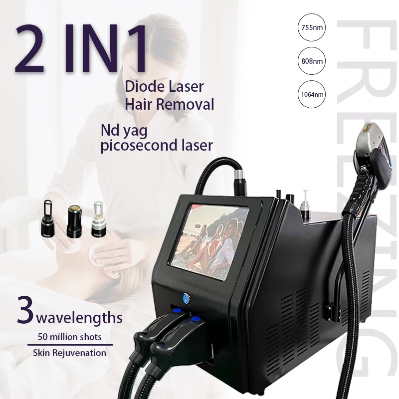 

Q Switch Nd Yag Picosecond laser Tattoo Removal Pigment Removal For Chloasma Diode Laser Ice Hair Removal Machine