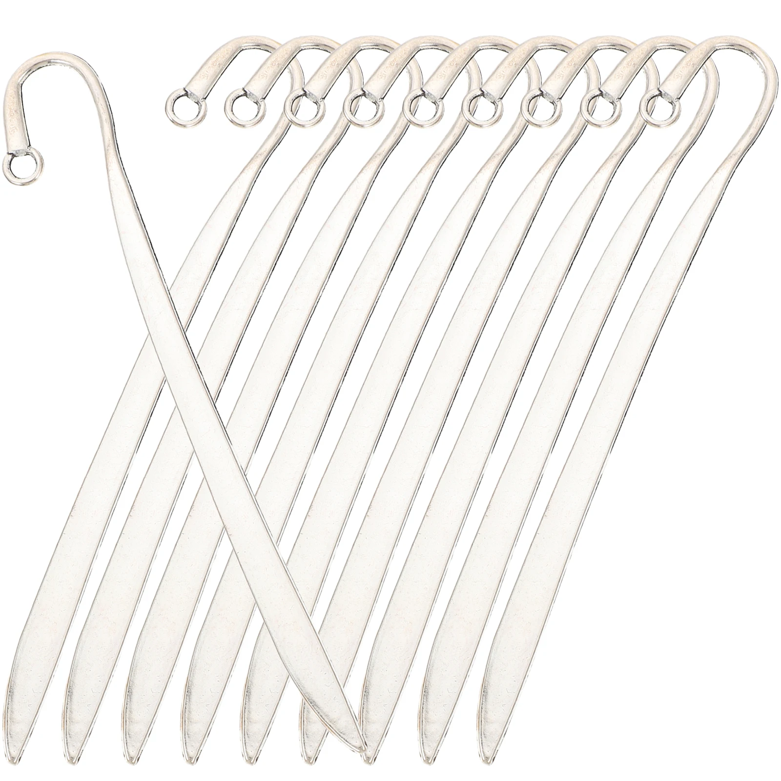 

10pcs Alloy Jewelry Accessories Vintage DIY Charms Craft Supplies Bookmark Pendants Hairpin Making Lightweight Safe