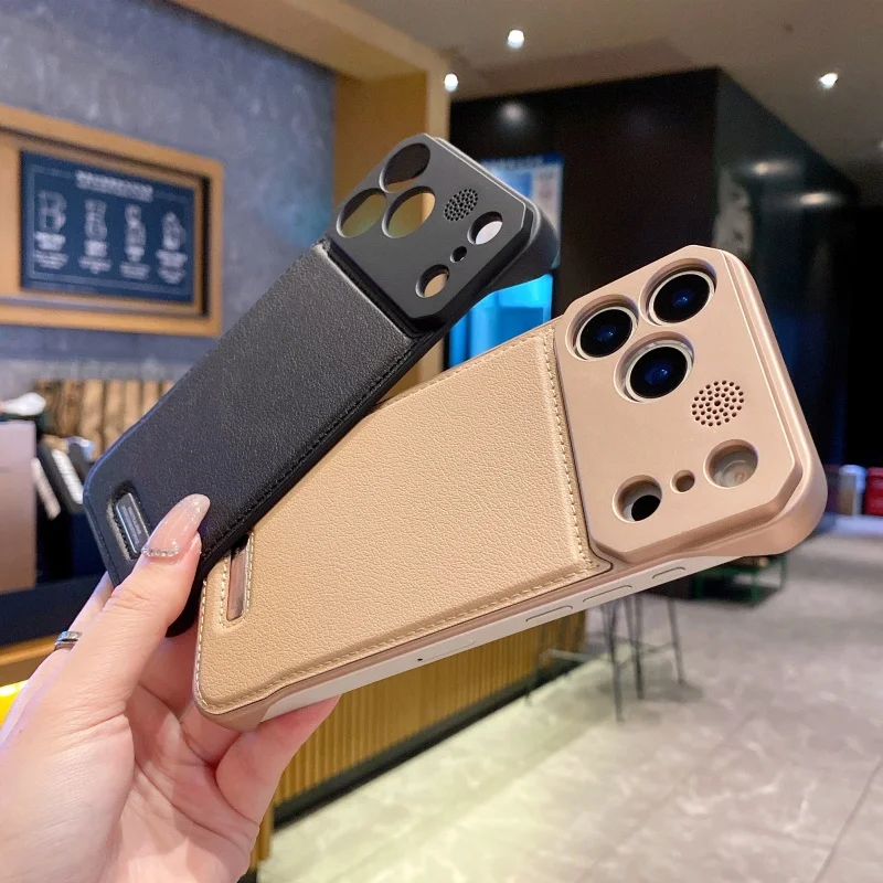 حافظة جلدية فاخرة بدون حدود للعلاج بالروائح لهاتف آيفون 17 Air 16 15 14 13 12 Mini 11 17 Pro Max Plus لغطاء Magesafe المغناطيسي