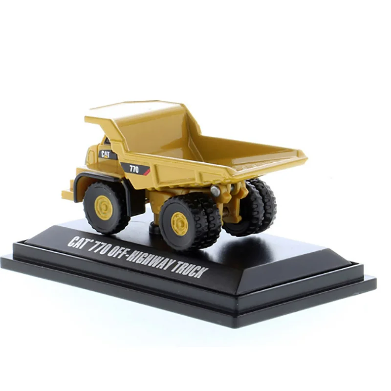 DM Diecast 1:160 Scale CAT 770 Mine Dump Alloy Engineering Truck Model Collection Souvenir Display Ornaments 85982DB