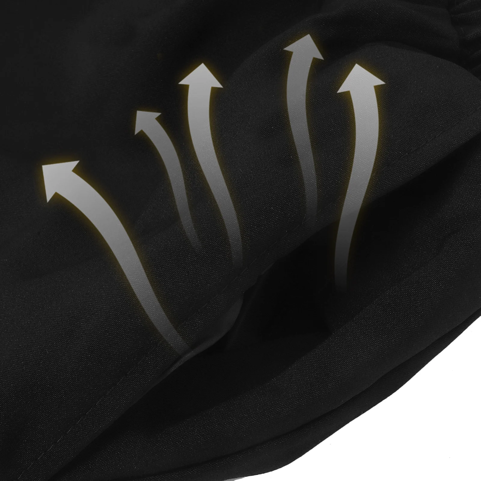 Breathable Chef Pants Black Premium Polyester Workwear For Restaurant Hotel Kitchen Staff Oil-Proof Easy Wash Comfortable