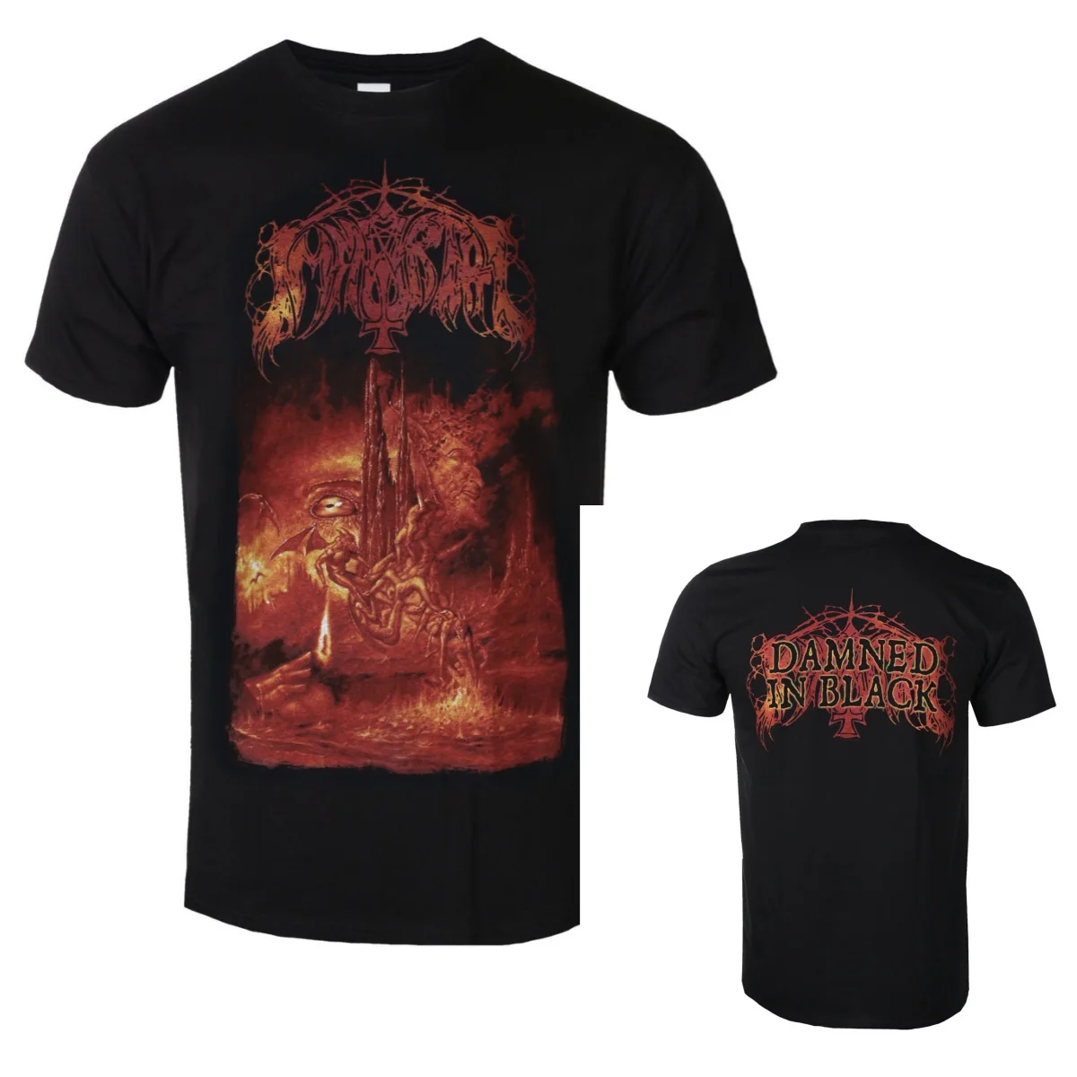 2026 Immortal Grafik-Baumwoll-T-Shirt Unisex Sommer Kurzarm Mode Marken-Tee Luxus Casual Vintage Tees – Detail 5
