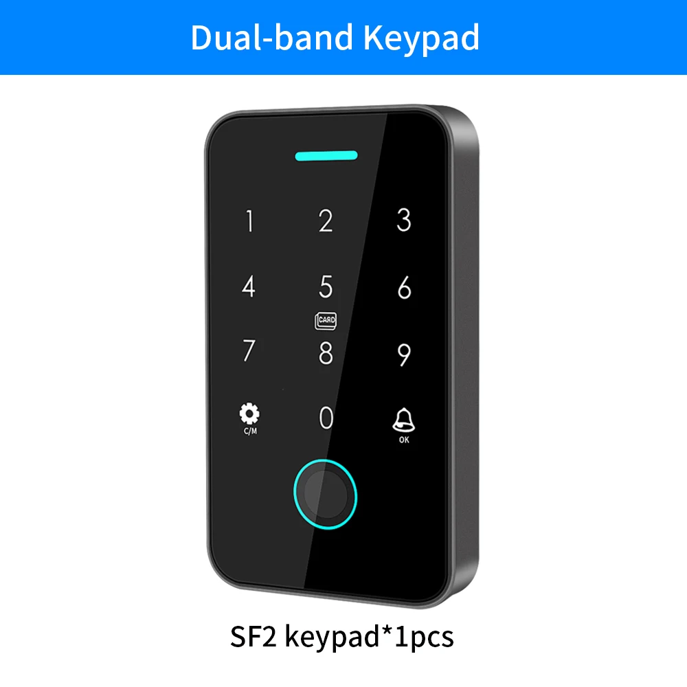 Asia Teco – ouvre-porte électronique + passerelle WIFI, kit de contrôle d'accès par empreintes digit