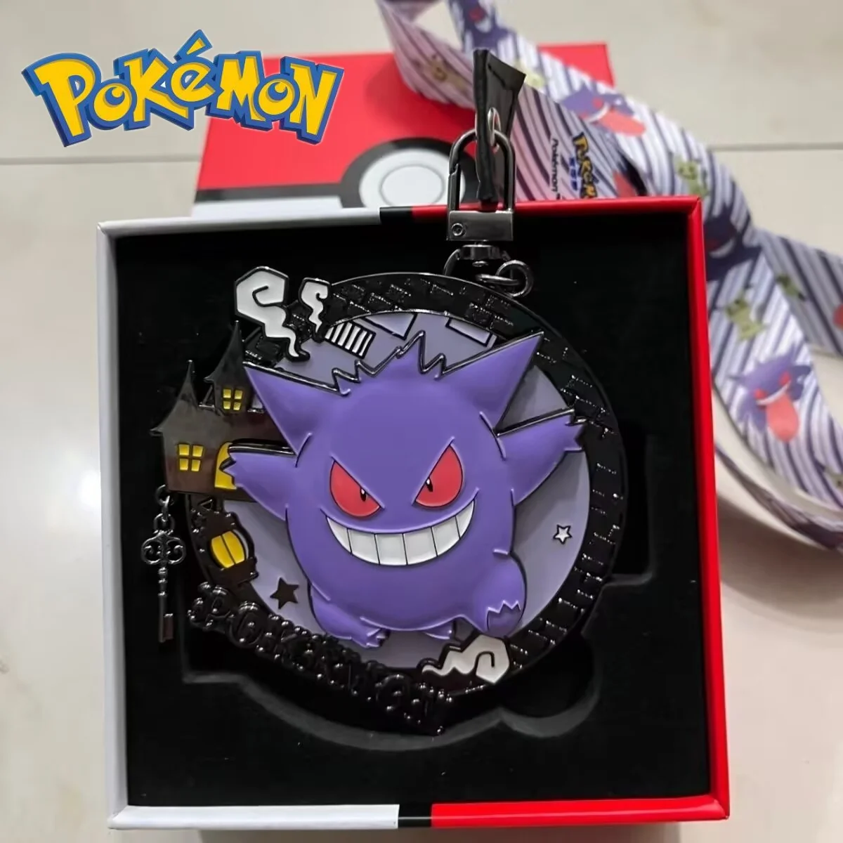 在庫あり-ポケモン-トレンド-ゲンガー-フィギュア-シャドウボール付き-アニメ-コレクタブル-スタチュー-デスクデコレーション-ポケモンファン-コレクター向け