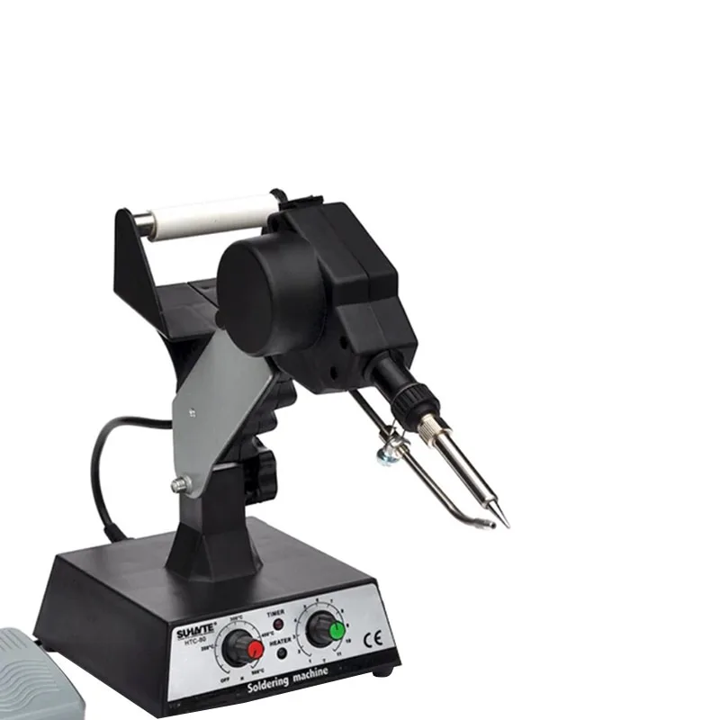 80W Adjustable Constant Temperature Automatic Tin Outlet Foot Soldering Machine Spot Welding Machine Soldering Machine