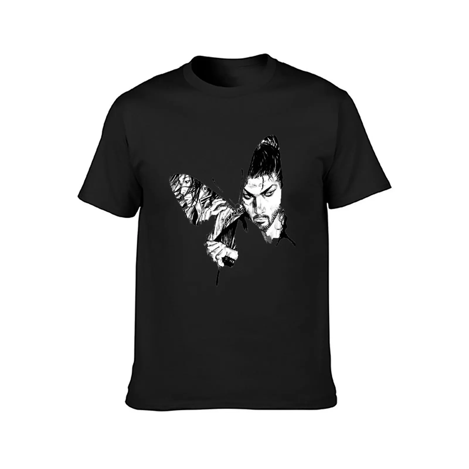 For Mens Womens Butterfly Sasaki Kojiro And Musashi Miyamoto - Vagabond 309 Musashi Vagabond Manga T-Shirt