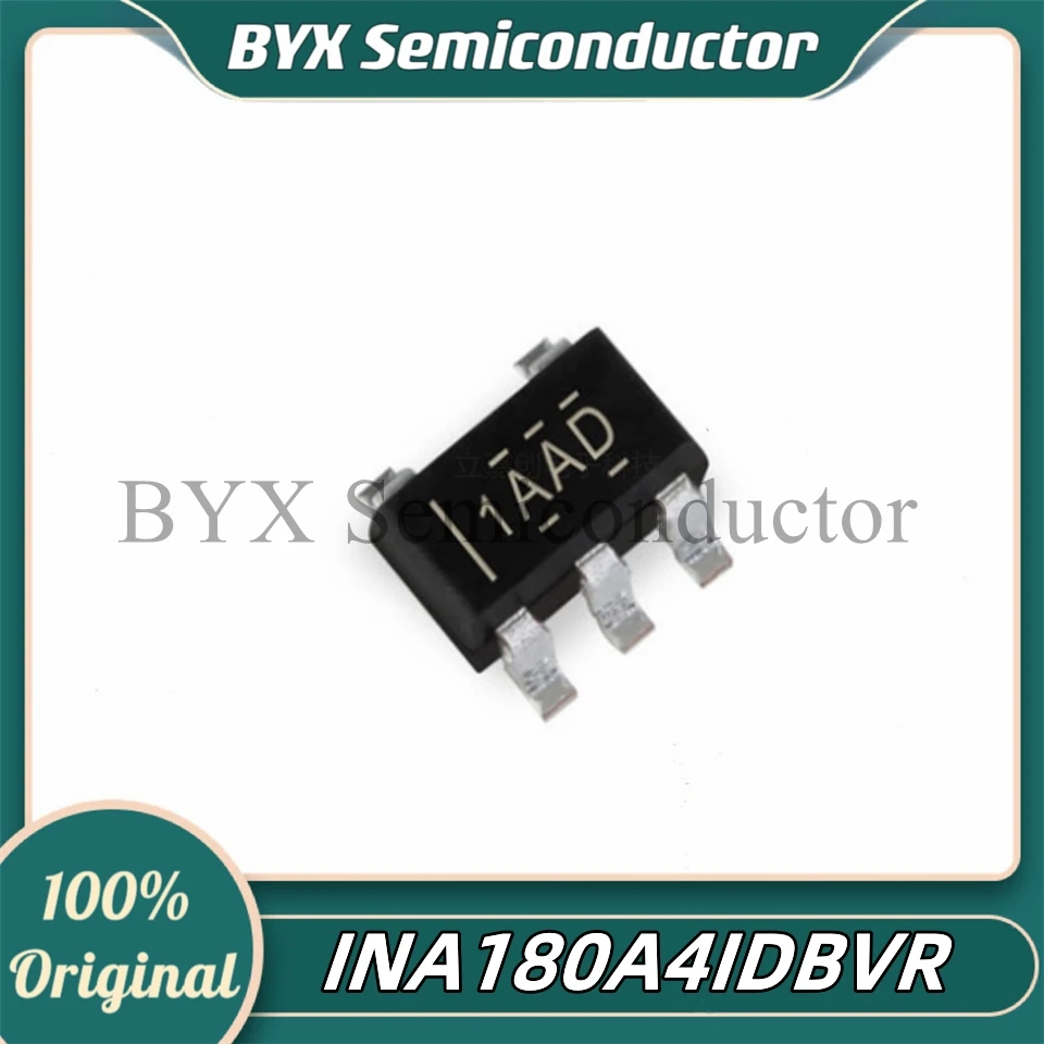 （5pcs/lots）INA180A4IDBVR Package: SOT-23-5 INA180 multi-channel current induction amplifier 100% original and authentic