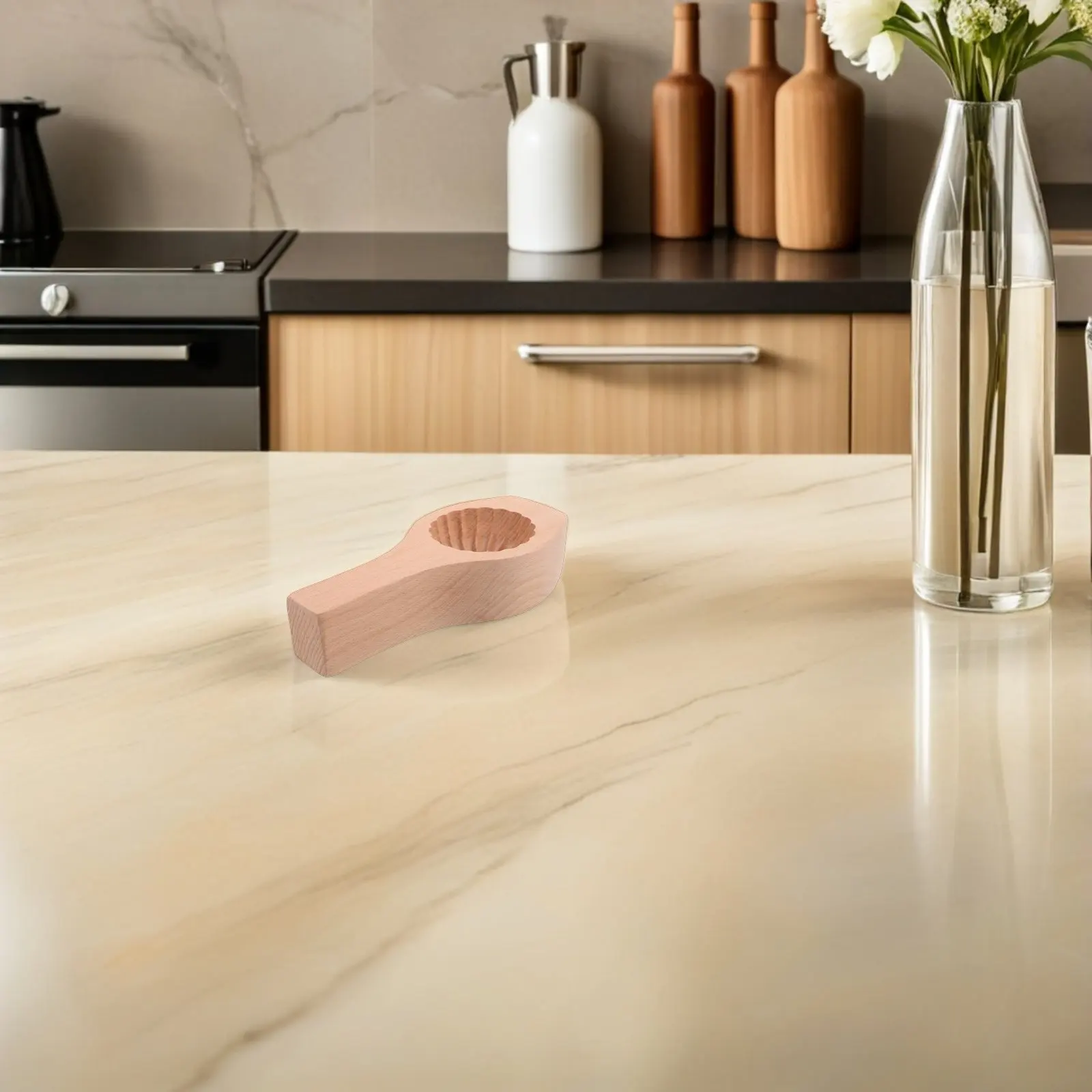 Molde de madera para panecillos al vapor, superficie antiadherente sólida, herramienta tradicional china para hacer dim sum, molde para hornear pasteles de luna DIY para el Festival de Medio Otoño