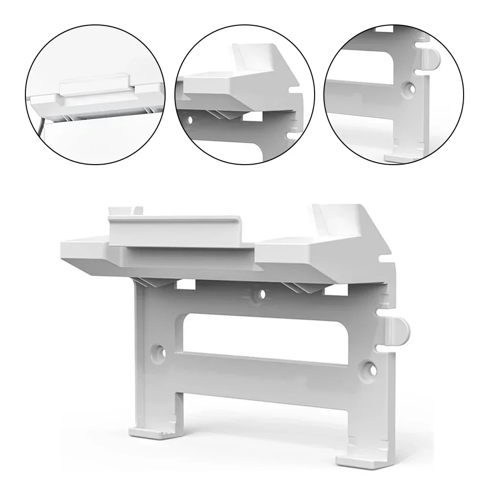 1pc Router Bracket 2 In 1 For Starlink For Gen 3 Mount For V3 Router＆Power Supply Mounting Kit ABS Router Bracket Tools