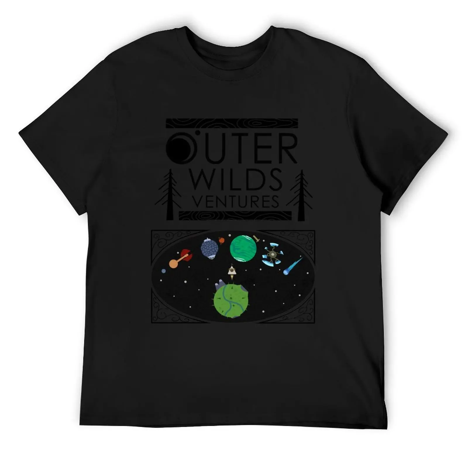 

Outer Wilds Ventures Handbook T-Shirt hippie clothes anime clothes graphic t shirt vintage T-shirts oversize clothes for men
