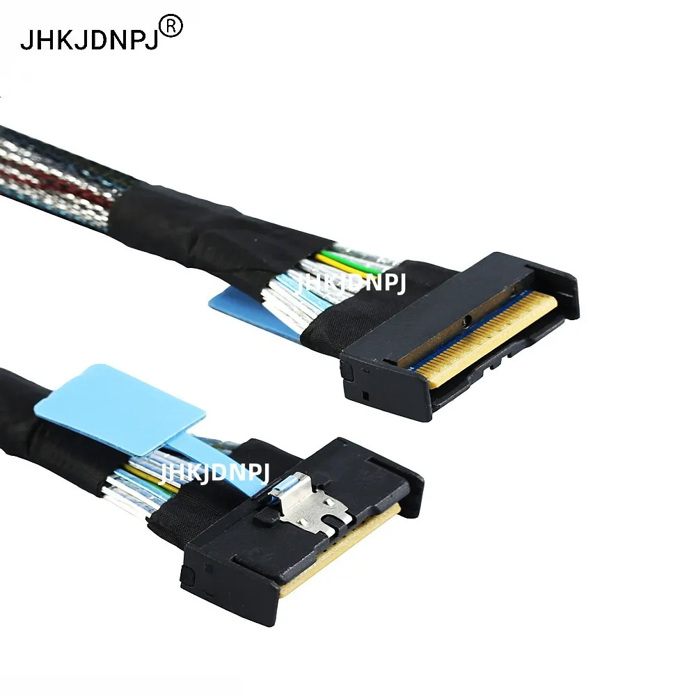 PCI-E 5.0 GEN5 MCIO 8X 8i to Slimline SAS5.0 SFF-8654 8i 74Pin Server Data Extension Cable