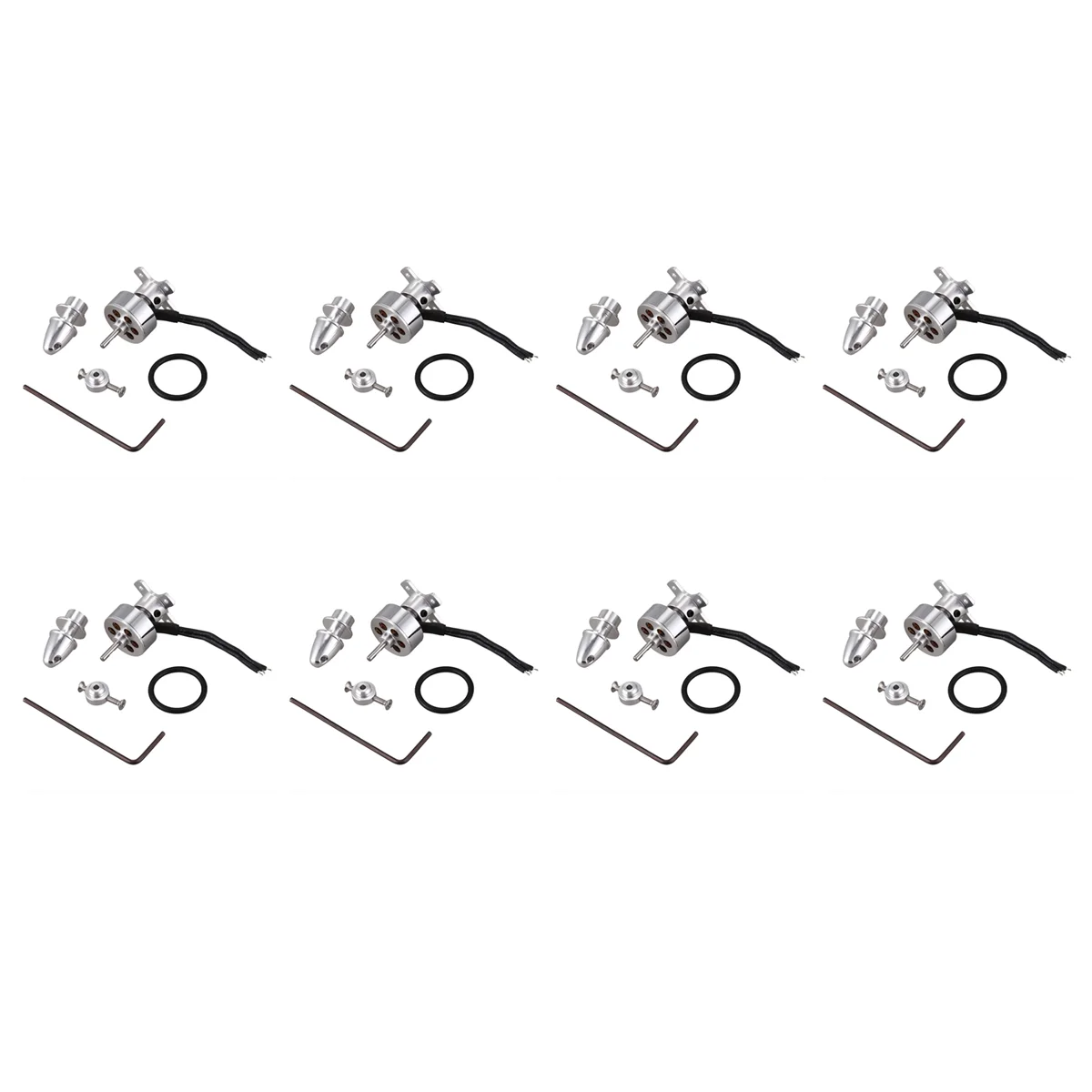 

AT42 8X RC Drone Accessories 10G Brushless Motor Out Runner 1811 3800KV for Radio Control Airplane