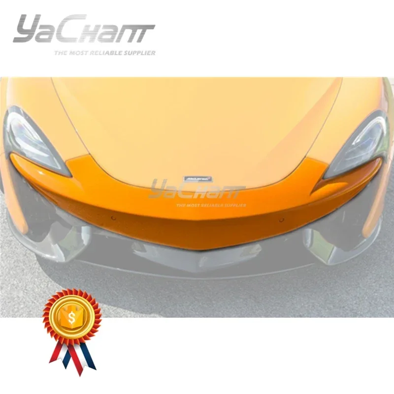 

Car-Styling Auto Accessories Carbon Fiber Front Top Cover Fit For 2016-2017 McLaren 570S OE Style Front Bumper Top Cover