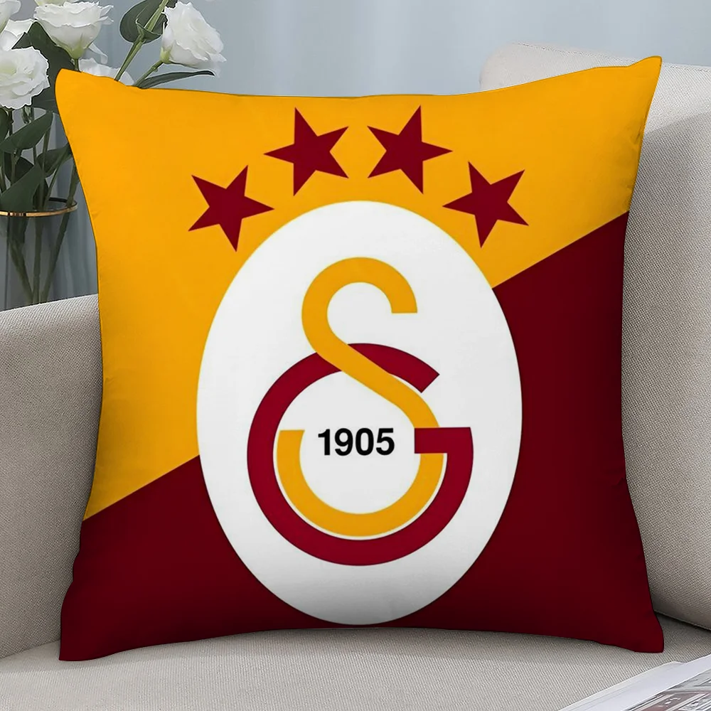 G-Galatasaray كيس وسادة قصير أريكة قطيفة ديكور هدية المنزل وسادة الطباعة على الوجهين