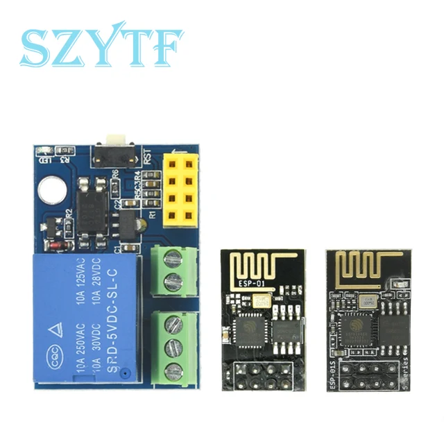 ESP8266 ESP-01S Moduł przekaźnika WiFi 5V Rzeczy Inteligentny domowy przełącznik zdalnego sterowania dla Arduino Phone APP ESP01S Bezprzewodowy moduł WIFI