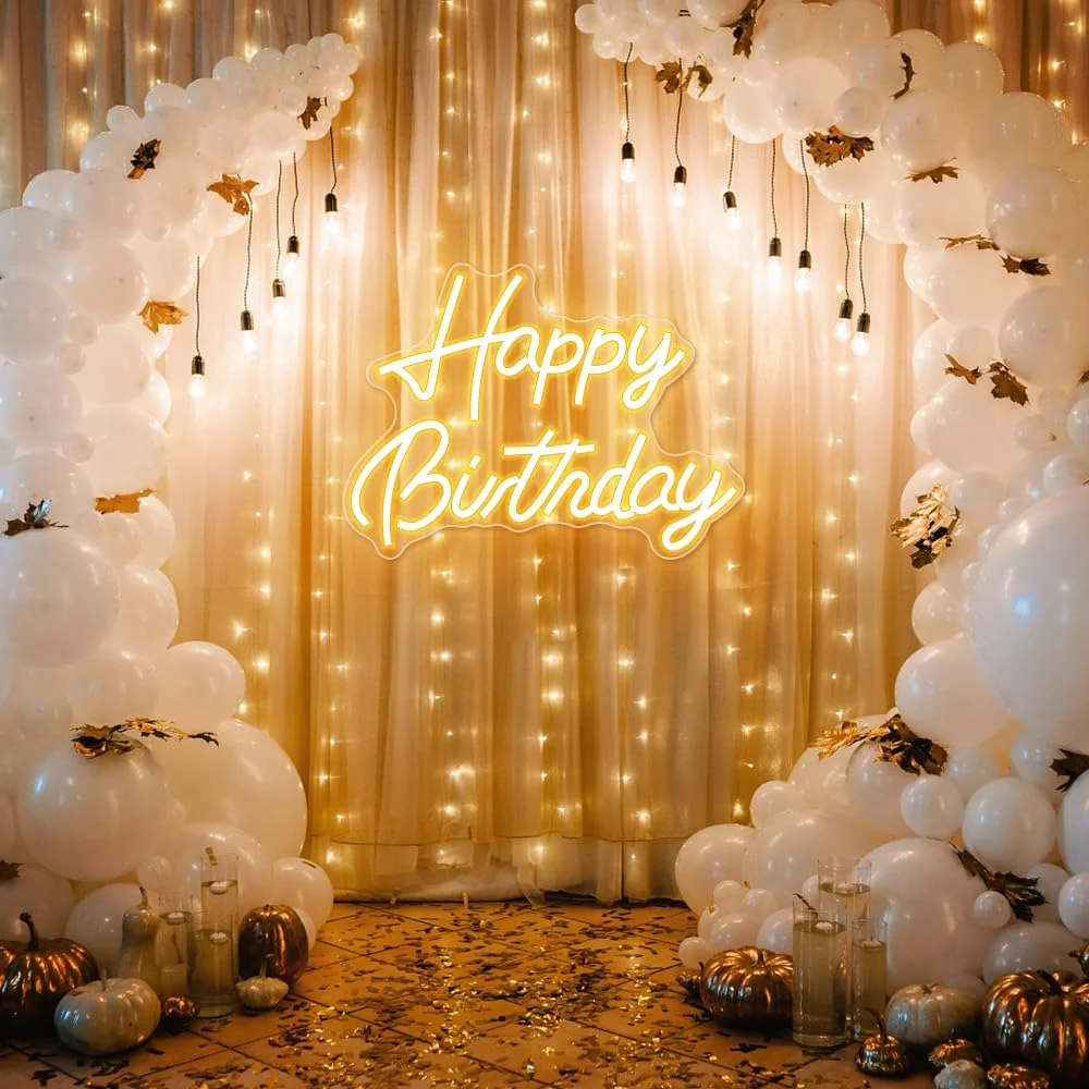 LED النيون عيد ميلاد سعيد النيون جدار الفن غرفة نوم غرفة المعيشة حفلة خلفية مصباح ديكور تضيء علامة USB بالطاقة #4