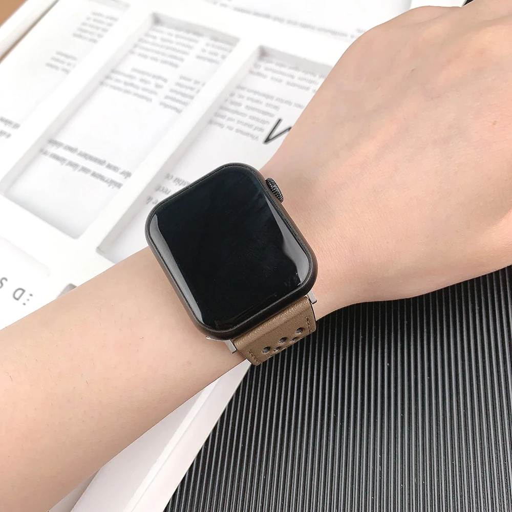 애플 워치용 마그네틱 스트랩, 울트라 2 밴드, 49mm, 44mm, 40mm, 45mm, 41mm, 38mm, 가죽 및 실리콘 팔찌, iWatch 시리즈 9, 8, 7, 6, 5, 4 se