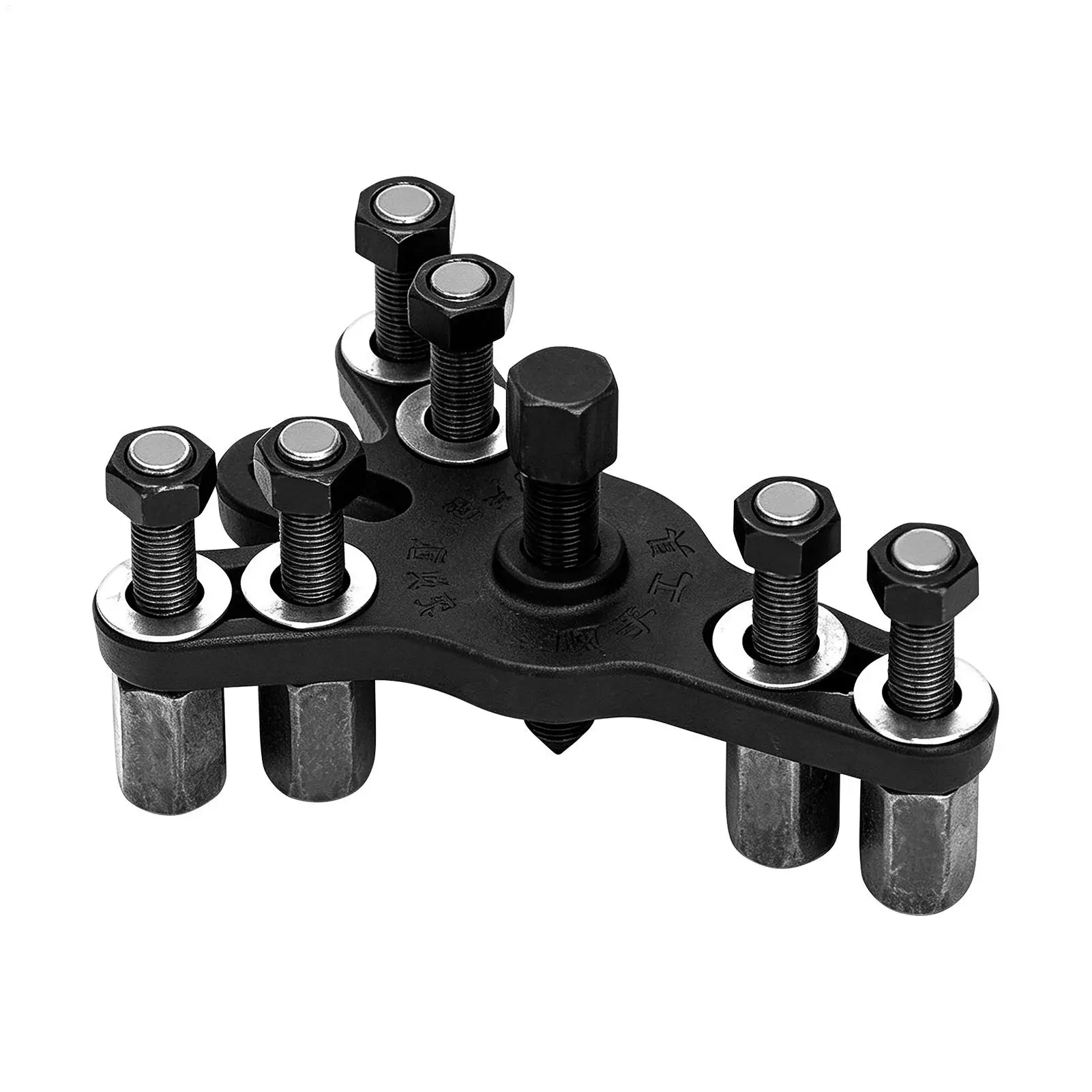 Drum Brake Tool With Screws Heavy Duty Adjustable Steel Repair Tools Motorcycle Drum Brake Puller For Tricycle Car Truck SUV RV