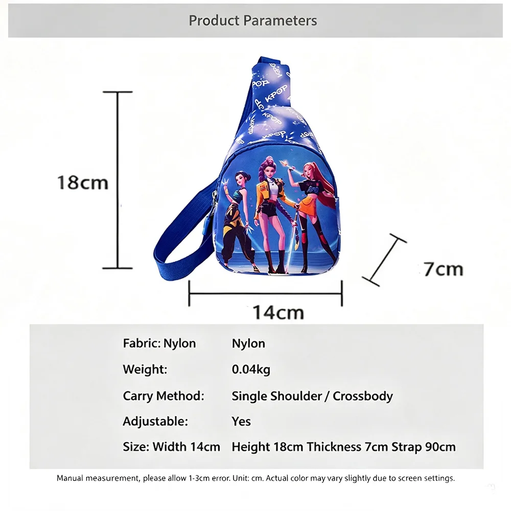 Cartoon Travel Crossbody Bag Women's Pink Purple Shoulder Handbag Single Storage Gift Backpack for Traveling