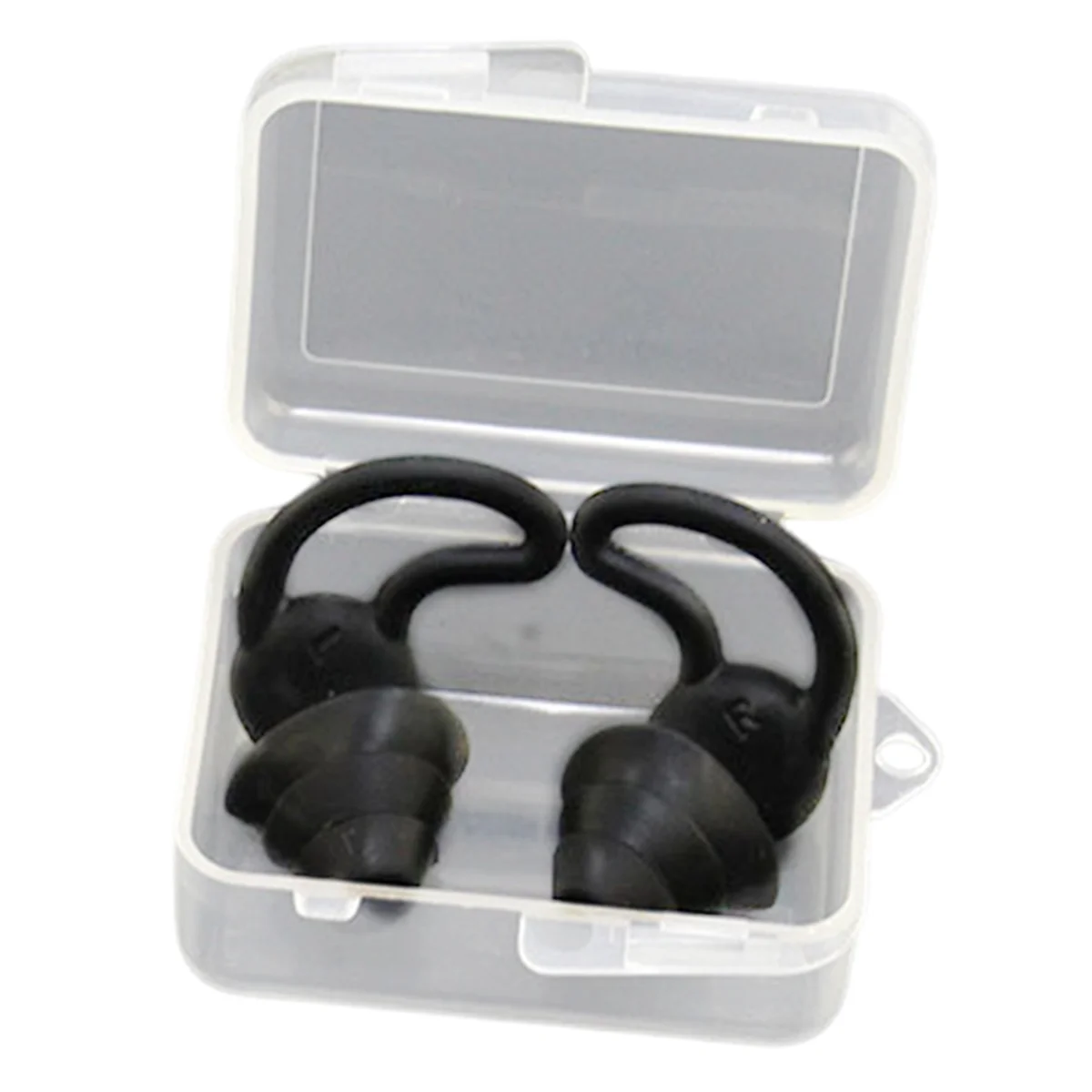 Soundproof Earplugs Three Layer Silicone Earplugs Waterproof Swimming Ear Plugs Sleep Noise Reduction Comfortable-D