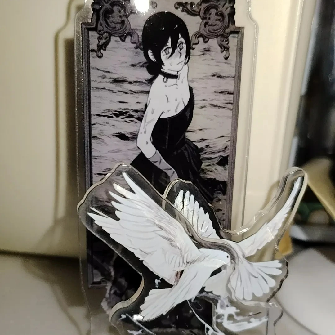 Anime Chainsaw Maner Re-creation Acrylic Stand Reze Figure Desk Ornaments Collectible Home Accessory Toys Gifts