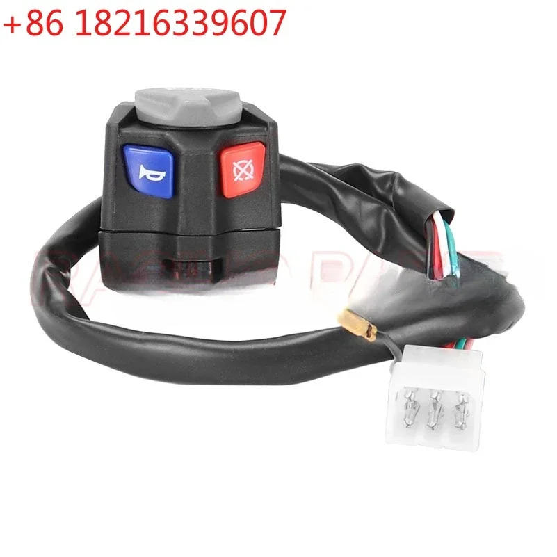 TAO Motorcycle Universal Electric Flameout Starter Stop Horn Kill Switch Three Function Switch Button For KTM EXC-F SXF XC TE FE