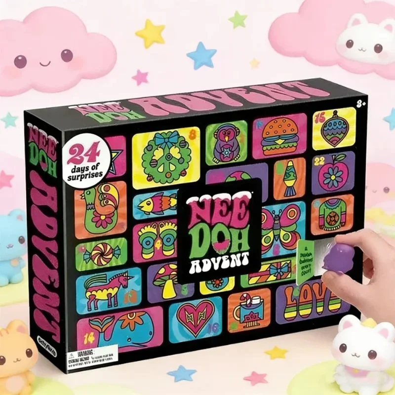 

Novelty 2026:Needoh Golden Egg Surprise Box is equipped with stress-proof toy fudge, which is very suitable for Easter parties.