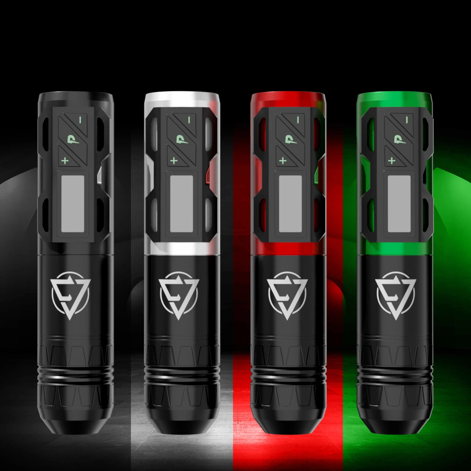 Wireless Tattoo Machine Pen with High Capacity 1800mAh Battery LED Digital Display Direct Drive Motor Portable Power Tattoo Gun