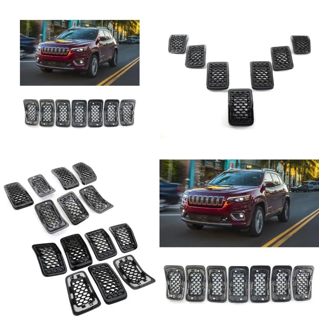 

02de Auto Front Grille вставки сетки соты для 6fm74sz0ab 6az88dx8ab