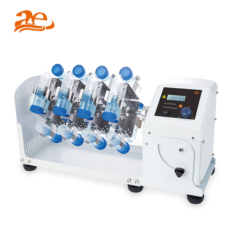 

AELAB Laboratory Horizontal LCD Digital Tube Rotator 360 Rotation Mixer