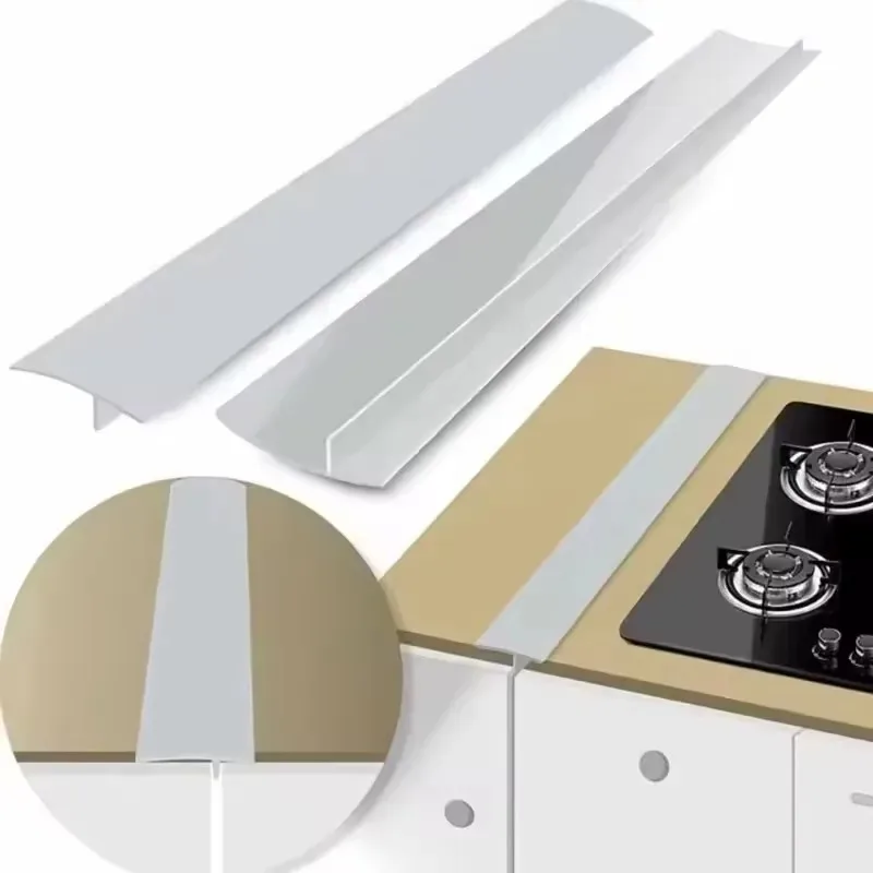 

1/2pcs 63cm/24.80in Silicone Sealing Strip, High Temperature Resistant Gap Strip for Stove Water, Oil, and Dust Blocking Strips