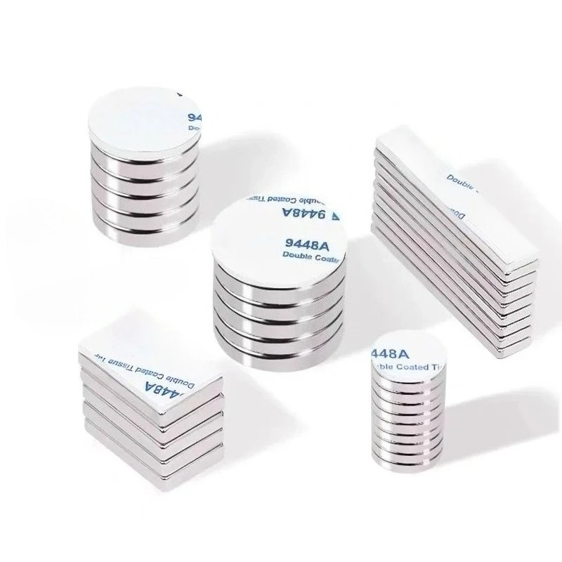N52 20X10X2 40X10X3  40X10X5 40x10x4 Power Magnets Ebike Super Diy Fridge Double-side Tape Strong neodymium Science  Electric
