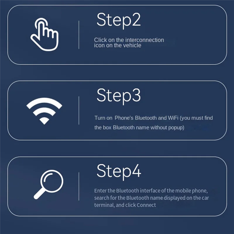 2 في 1 Carplay Box Android Auto Wireless Carplay Converter Car Android Smart Box محول لاسلكي محول السيارة #2