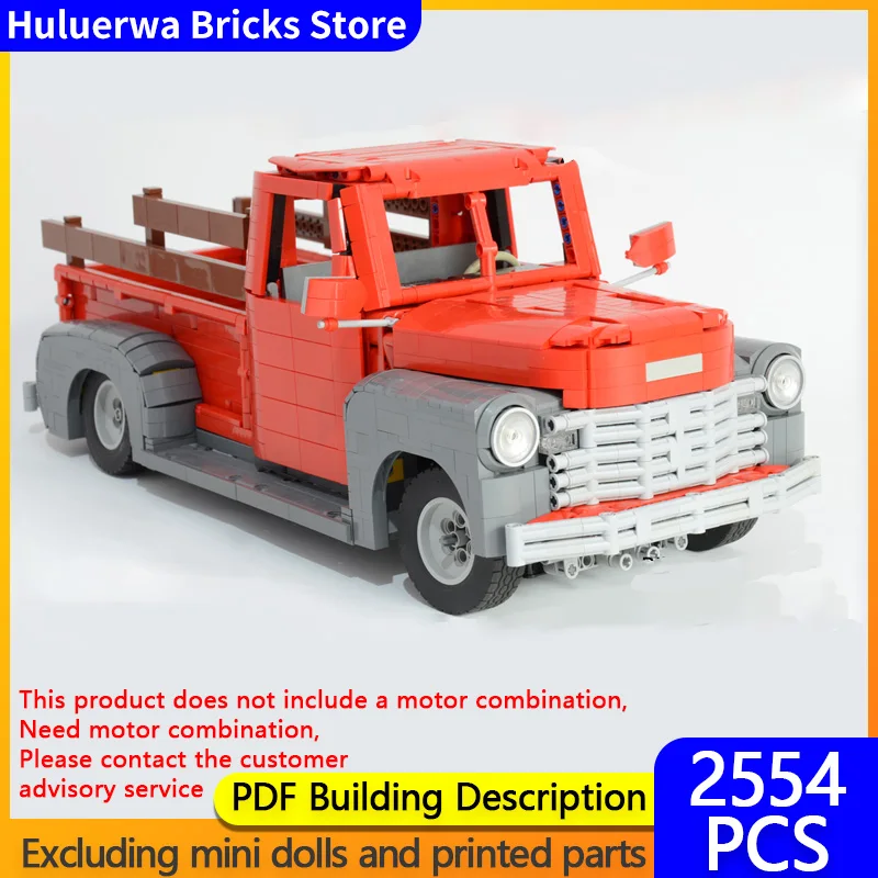 

Модель скоростного гоночного автомобиля MOC, строительные кирпичи, продвинутый дизайн, пикап, модульная технология, детские праздничные подарки, сборные игрушки