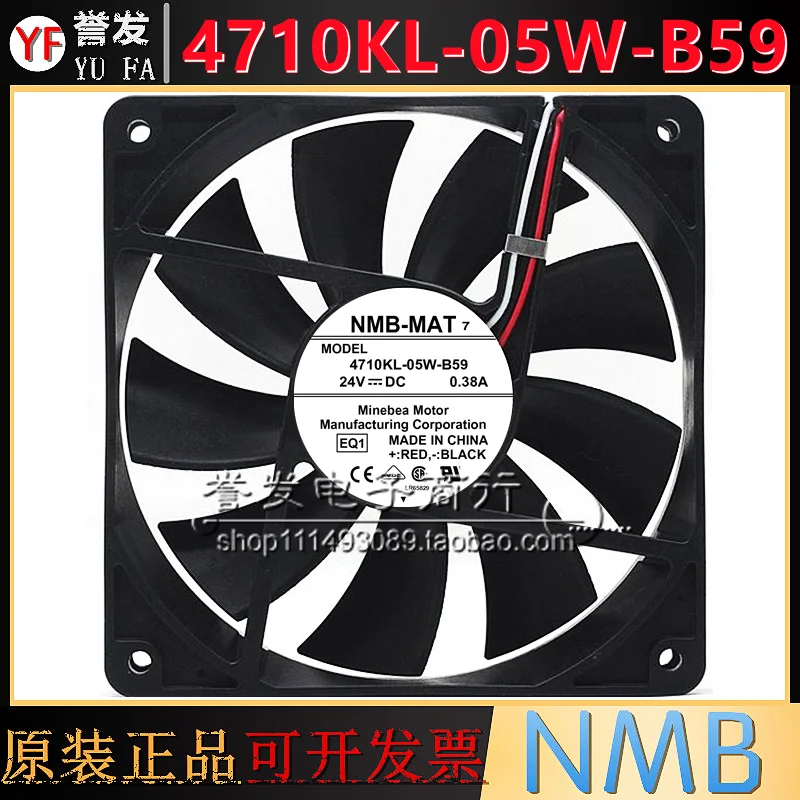 Nouveau radiateur de ventilateur de refroidissement ORIGINAL 4710KL-05W-B59 24V 0,38a 12025 120x120x25mm