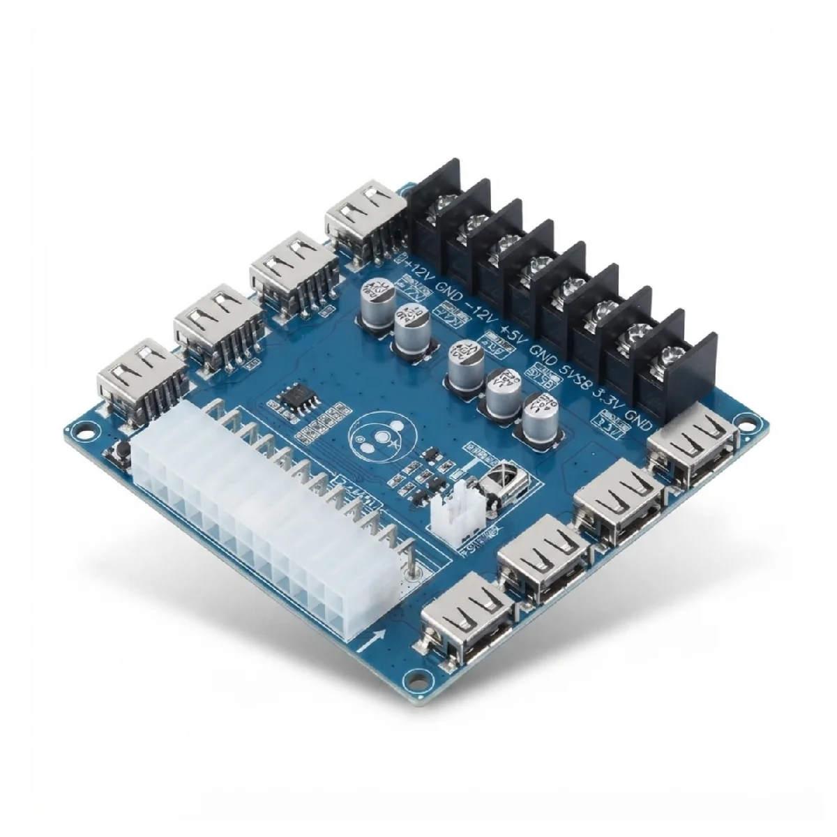 USB charging desktop computer chassis power supply ATX adapter board power take-off module power supply output wiring