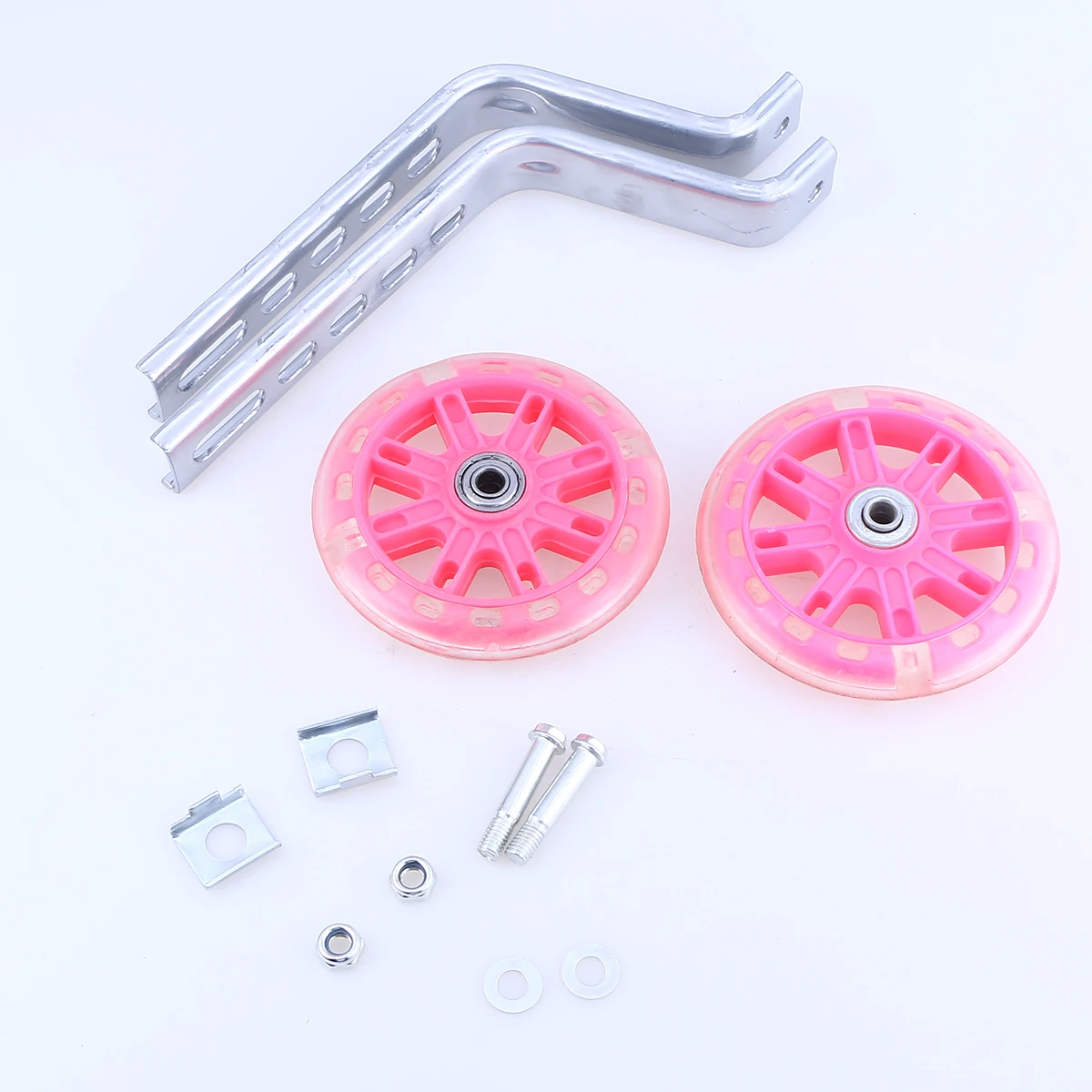 

Bike Training Wheels Balance Auxiliary Wheel Silent Flashing Sturdy Adjustable Bike Accessories Durable Uv Resistant