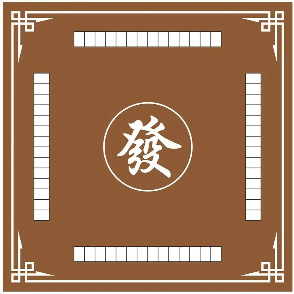 

High Quality Rubber Mahjong Desk Pads Thicken Mahjong Mat Multi-sizes Durable Board GameTable Mat for Texas Holdem and Card Game