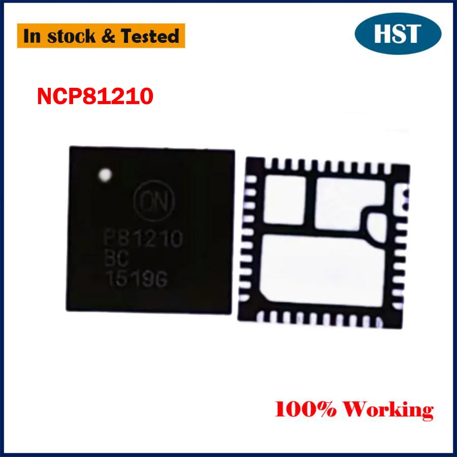 

5 шт./партия, микросхема NCP81210MNTWG ncp81210kun NCP81210 QFN